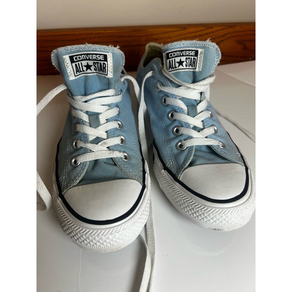 Converse Women's Size 9 Chuck Taylor 149524F Light Blue shoe